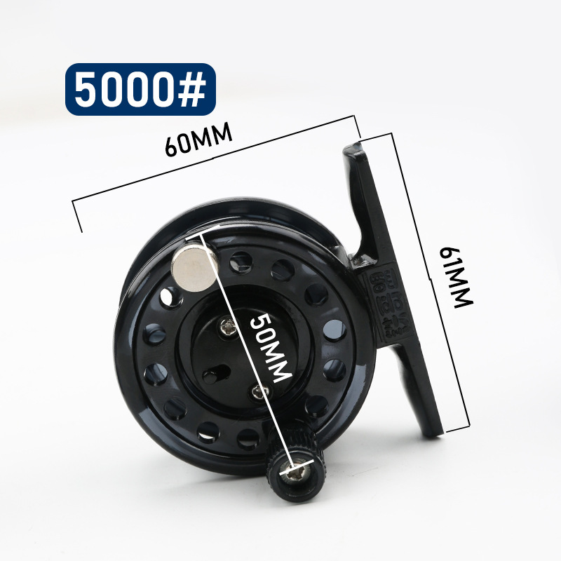 Lekki, przenośny kołowrotek ca – Ice Fishing Line recenzja i cena